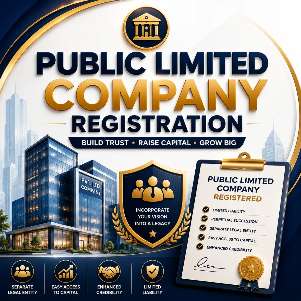 Public Limited Company Registration